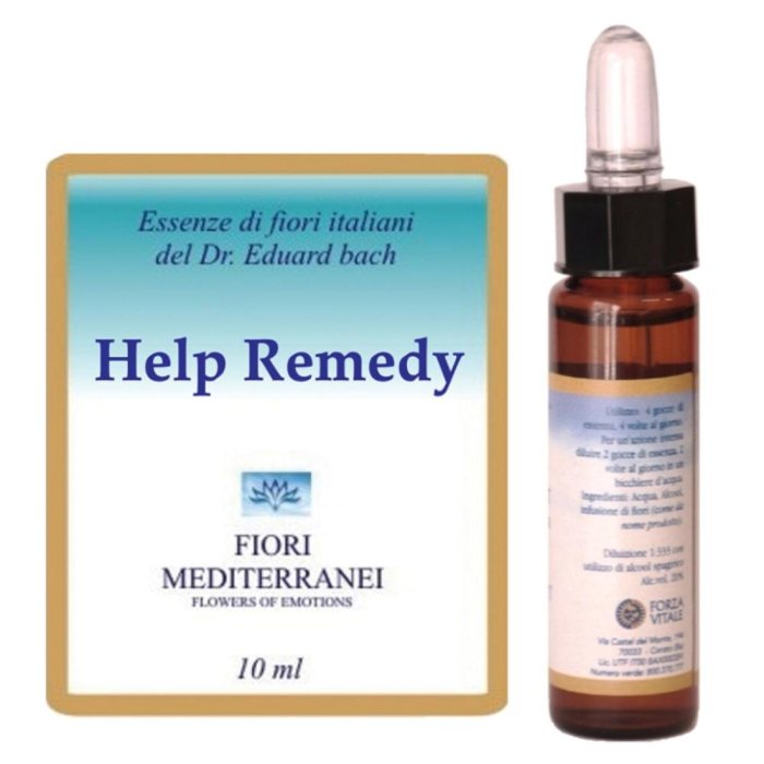 Forza Vitale Italia Fiori Mediterranei Help Remedy 10 Ml