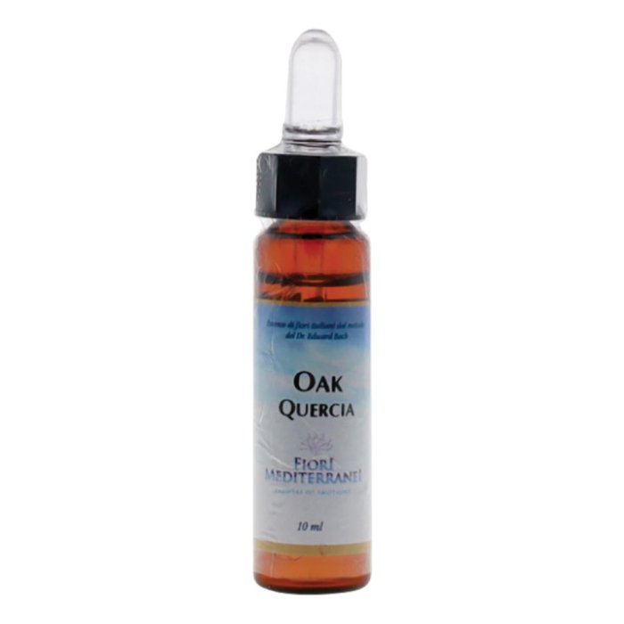 Oak fiori Mediterr gocce 10 ml - fiore di Bach Oak per senso del dovere e stanchezza