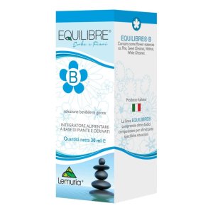 Lemuria Equilibre B Gocce integratore per le dipendenze 30ml