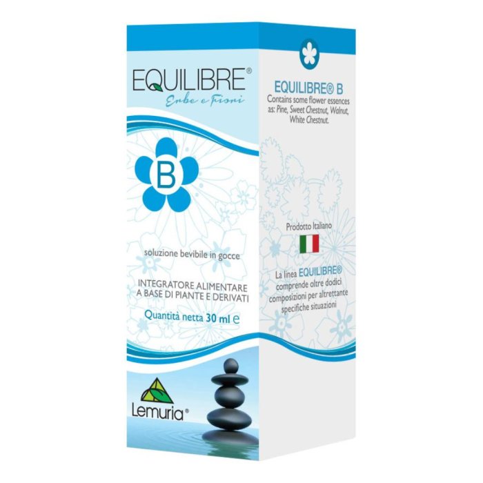 Lemuria Equilibre B Gocce integratore per le dipendenze 30ml