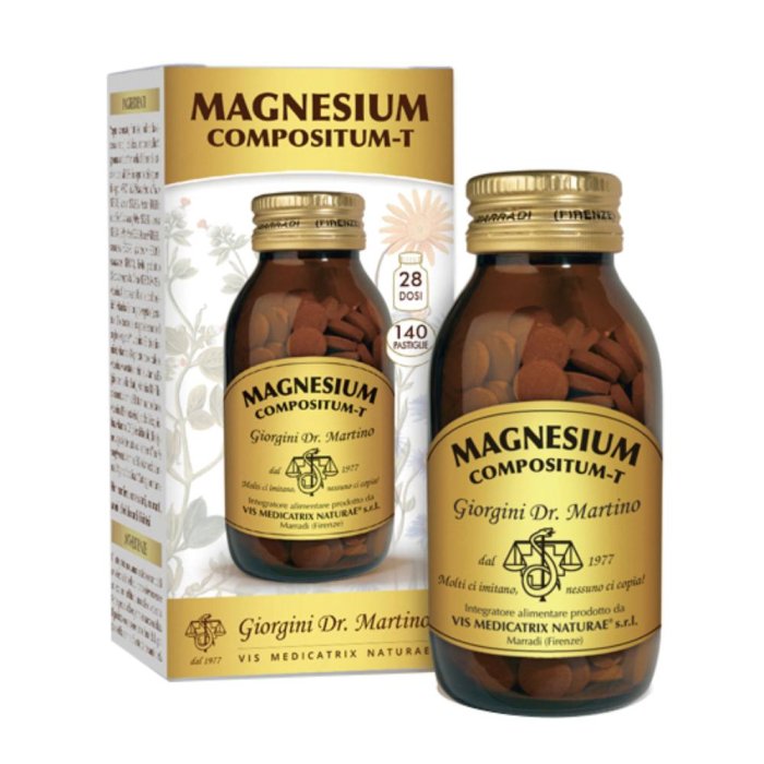 Dr.giorgini Ser-vis Magnesium Compositum 140 Pastiglie