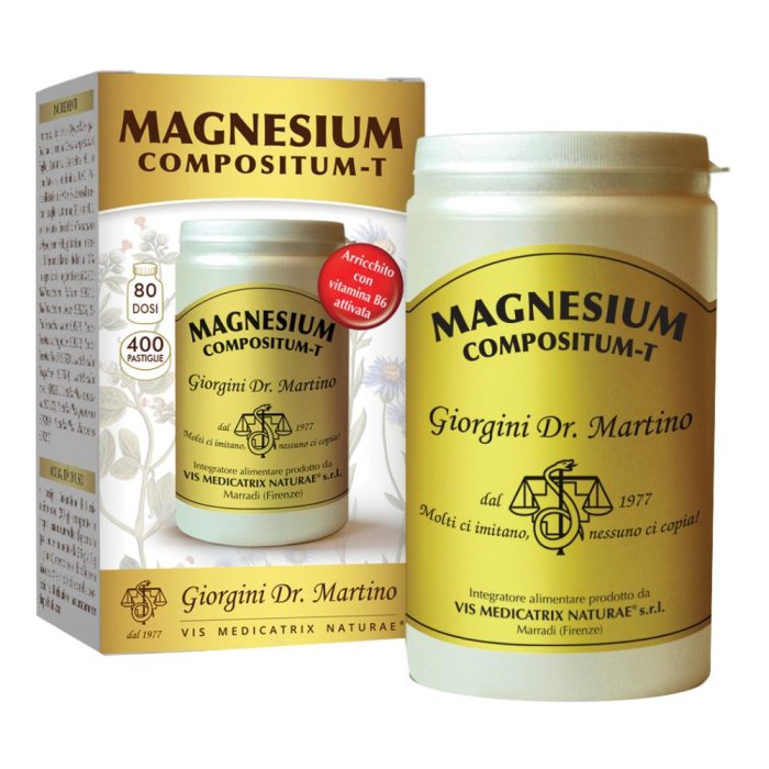 Dr.giorgini Ser-vis Magnesium Compositum T 400 Pastiglie