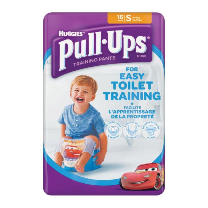 HUGG.P-Ups Boy S  8-15Kg 16pz