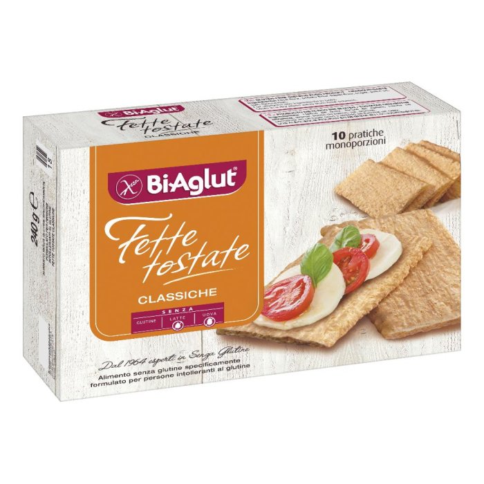 Biaglut Fette Tostate Mediterranee  240 G – Senza Glutine