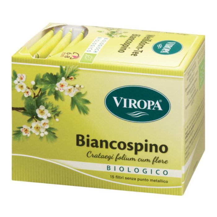 Viropa Biancospino Tisana Biologica 15 Filtri