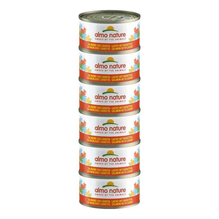 ALMO NATURE CAT Salm/Car.70g