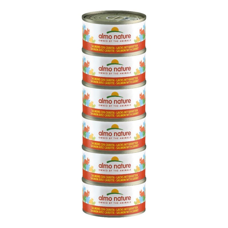 ALMO NATURE CAT Salm/Car.70g
