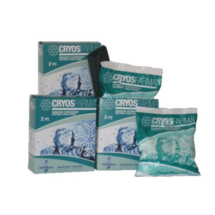 Ghiaccio istantaneo 20x13 farma astucciato confezione contenente 2 buste
