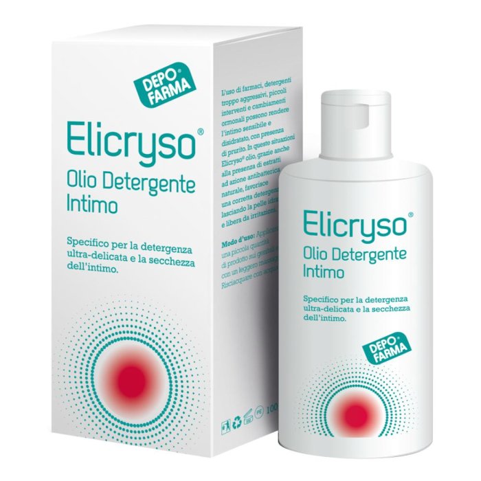 Elicryso - Olio Detergente Per La Secchezza Vaginale Confezione 100 Ml