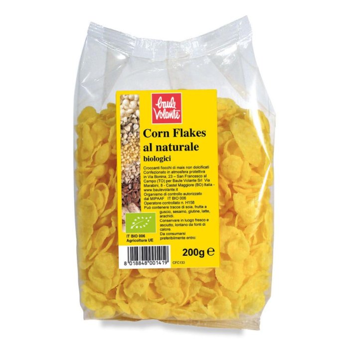 Corn Flakes Naturali  200 G – Cereali Croccanti