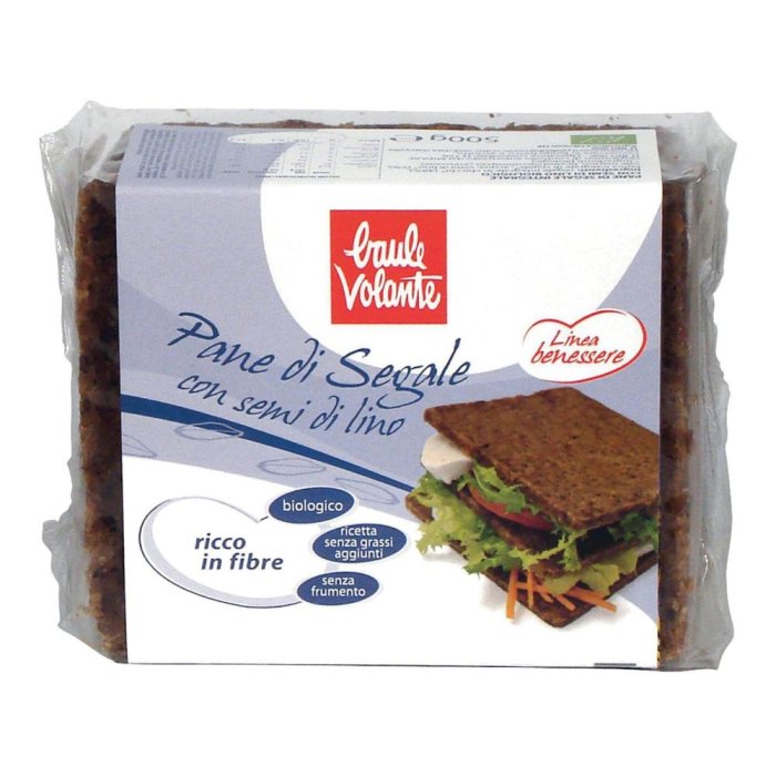 PANE INTEGR SEGALE LINO 500G