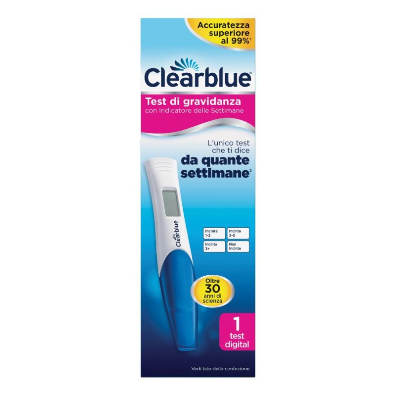 Clearblue Test di Gravidanza Digitale Indicatore Concepimento