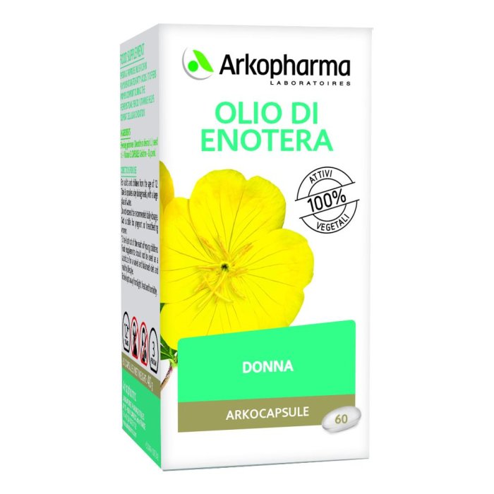Arkocapsule  Benessere Donna Olio Enotera Integratore Alimentare 60 Perle