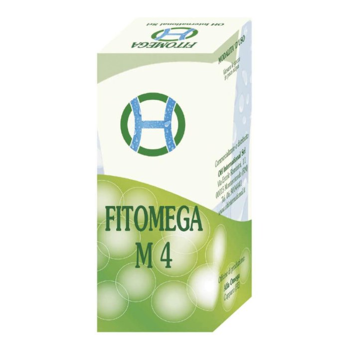 Fitomega M4 Gocce Orali 50 g Gtt Integratore Alimentare a Base di Estratti Vegetali