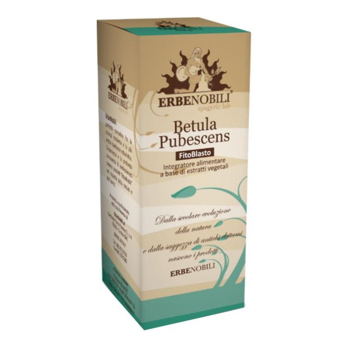 Fitoblasto Betulla P 50 ml - gemmoderivato di betulla pubescens per drenaggio