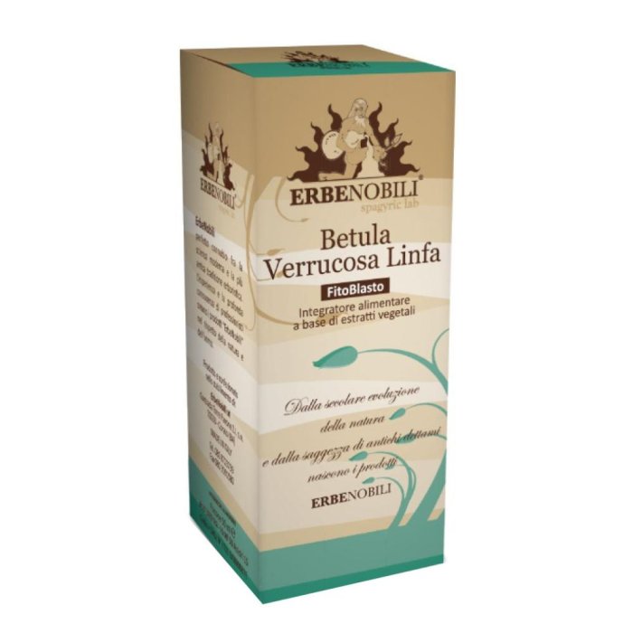 Erbenobili Fitoblasto Betulla Verrucosa Linfa 50 Ml