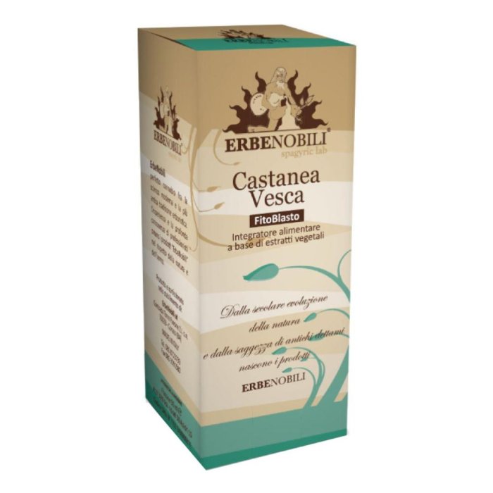 Fitoblasto Castanea Vesca 50 ml - gemmoderivato di castagno per circolazione venosa