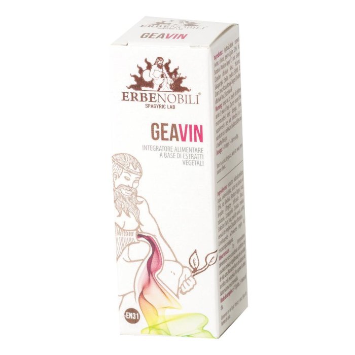 Erbenobili Geavin 10 ml Integratore Naturale in Gocce a Base di Estratti Vegetali