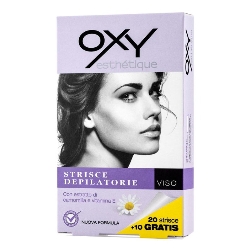 OXY STR DEPIL VISO 20PZ OXY STR DEPIL VISO 20PZ
