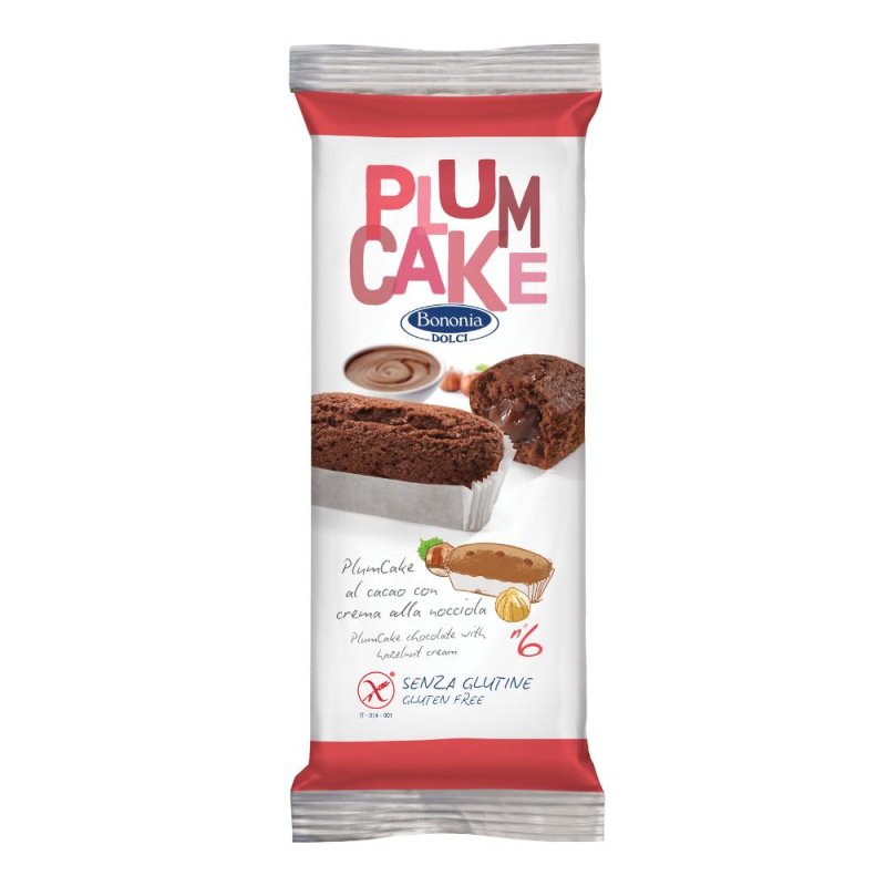 BONONIA Plumcake Nocc.6x45g