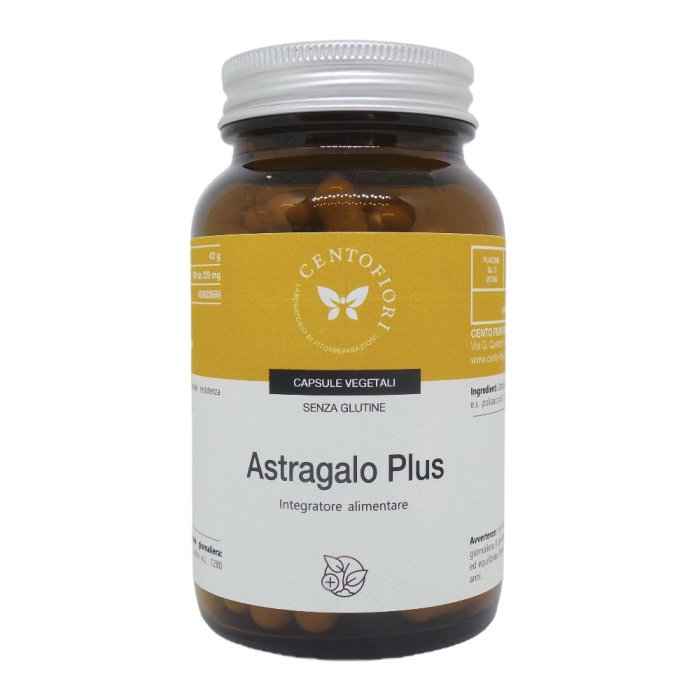 Astragalo Plus 100 capsule 320 mg VE - integratore di astragalo per difese immunitarie