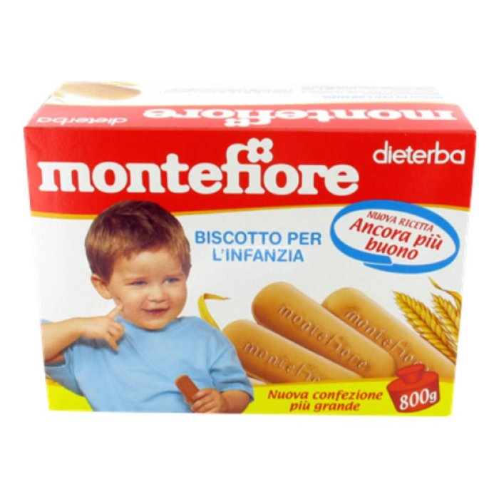 Dieterba Montefiore Biscotto per l'infanzia dal 4 ° Mese 800g