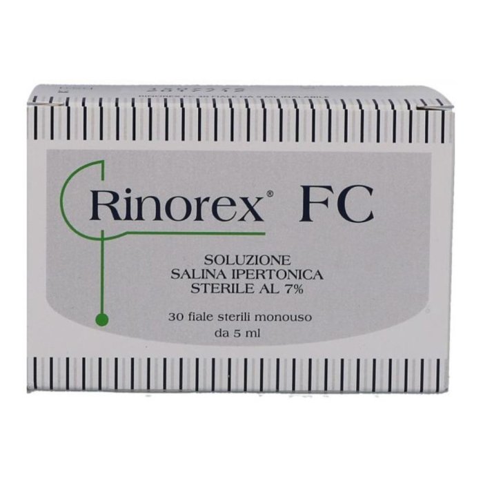 Stewart Italia Rinorex Fc Soluzione Salina Ipertonica 7% 30 Flaconcini 5ml
