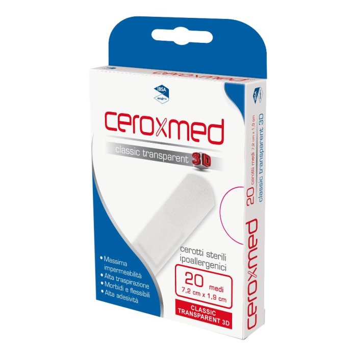 Bouty Ceroxmed Classic Trasparenti 20 Cerotti Medi
