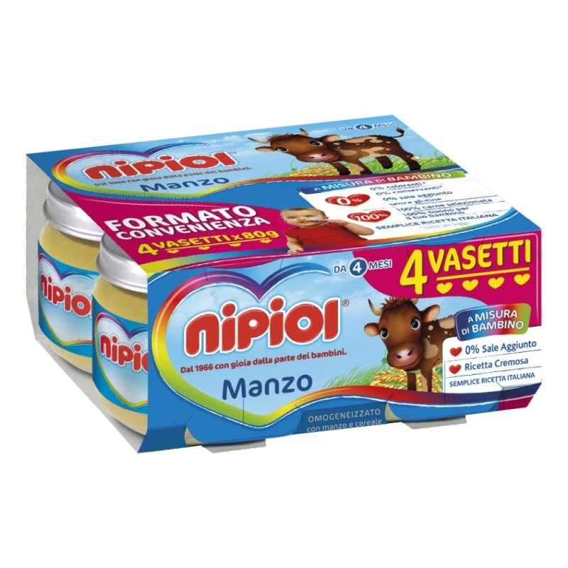 NIPIOL OMOG MANZO 4X80G