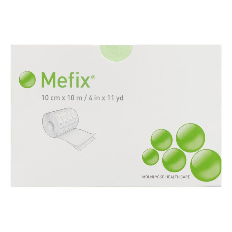 Mefix cerotto TNT adesivo 25 m x 10 cm - nastro fissativo per medicazioni e bendaggi
