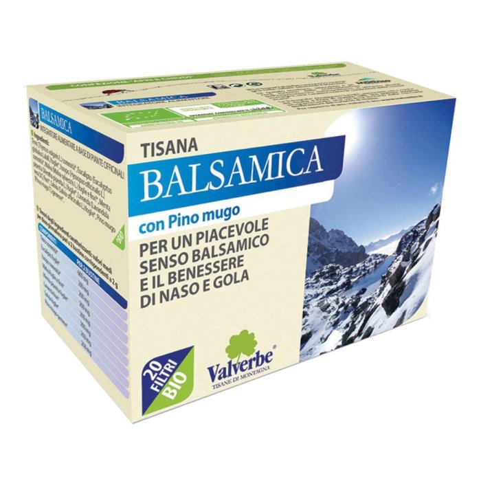 Valverbe Tisana Balsamica Biologica 20 Filtri Da 1 g