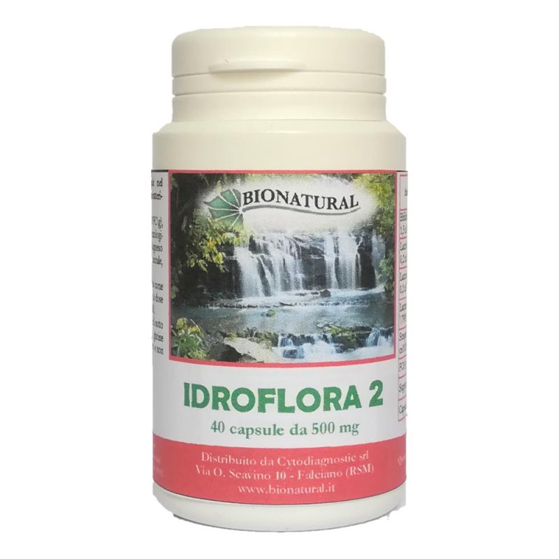 Idroflora 2 40 capsule integratore con fermenti lattici e fibre per intestino Idroflora 2 40 capsule integratore con fermenti lattici e fibre per intestino