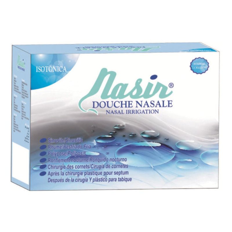 Nasir Doccia Nasale Dispositivo Medico Irrigazione Nasale 6 X 500 ml