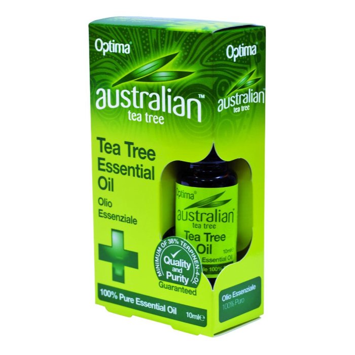 Optima Naturals Australian Tea Tree Essential Oil Olio Essenziale 10 Ml