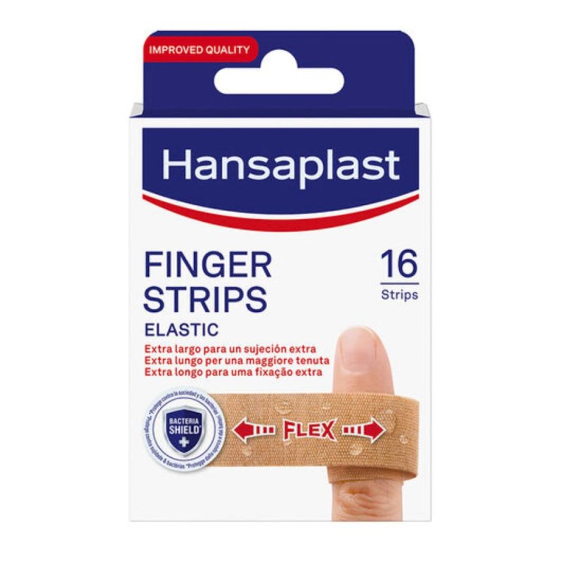 Beiersdorf Cerotti Per Le Dita Elastico Finger Strip 16 Pezzi