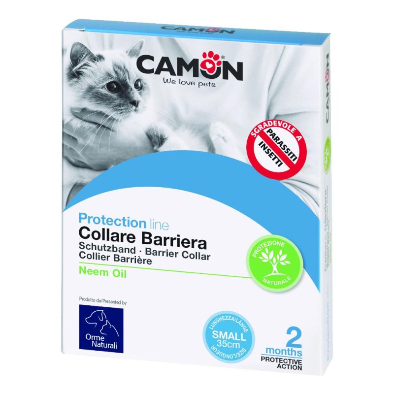 Camon Collare Barriera all'Olio di Neem per Gatto 1 collare