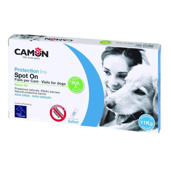 Beaphar Protection Spoton Cane Oltre 10 kg Antiparassitario Spot On 5 Pipette Contro Pulci Zecche e Zanzare