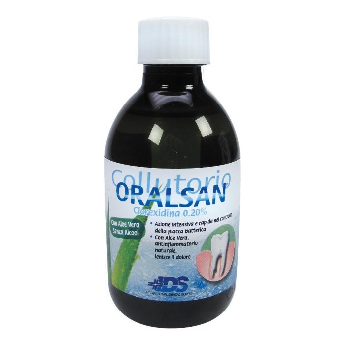 Ids Oralsan Collutorio Clorexidina 0,20% Con Aloe 200 Ml