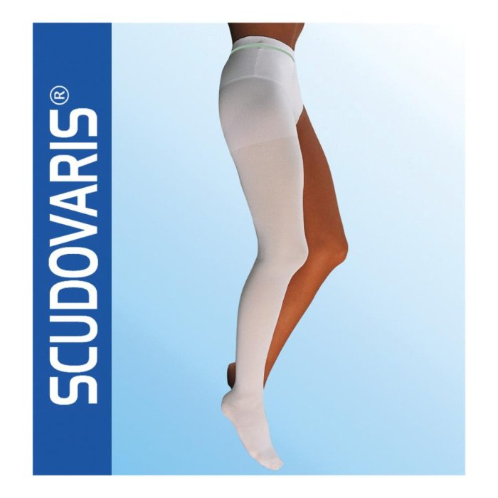 Scudovaris Collant Medicale Gambaletto a Compressione Graduata per Trombosi e Vene Varicose