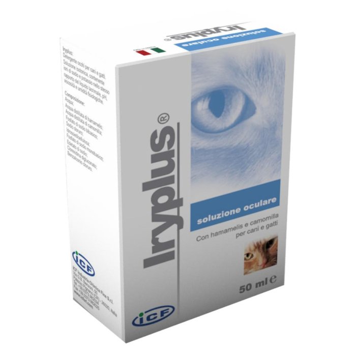 ICF Farmaceutici  Animali Domestici Iryplus Detergente Oculare Cani e Gatti