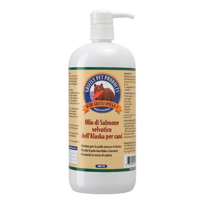 OLIO SALMONE GRIZZLY 1 LT