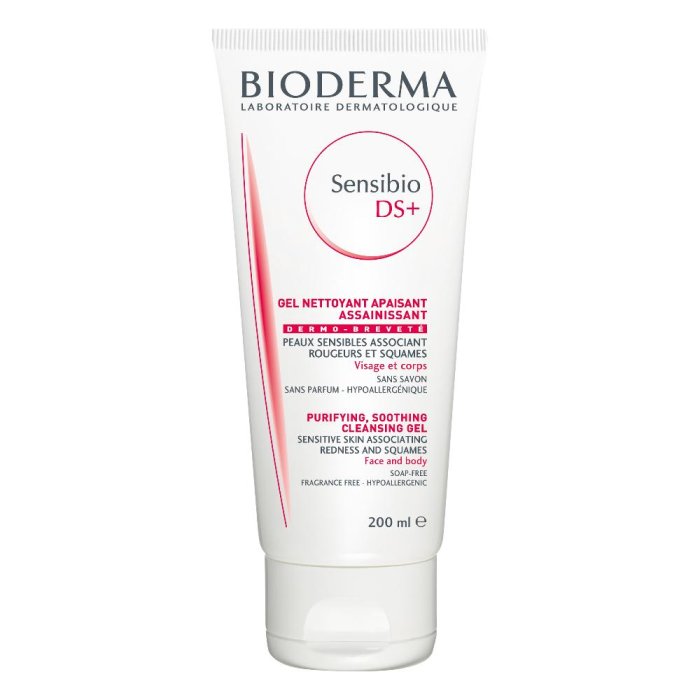 Bioderma Sensibio DS+ Moussant Detergente Viso Anti-Irritazioni 200 ml