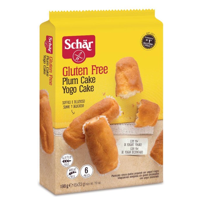 Schar Plum Cake Yogo Cake Senza Glutine 198 Grammi