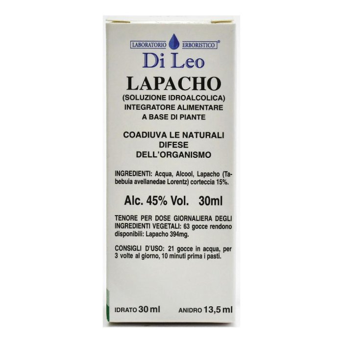 Laboratorio Erboristico Di Leo Lapacho Soluzione Idroalcolica 30 ml