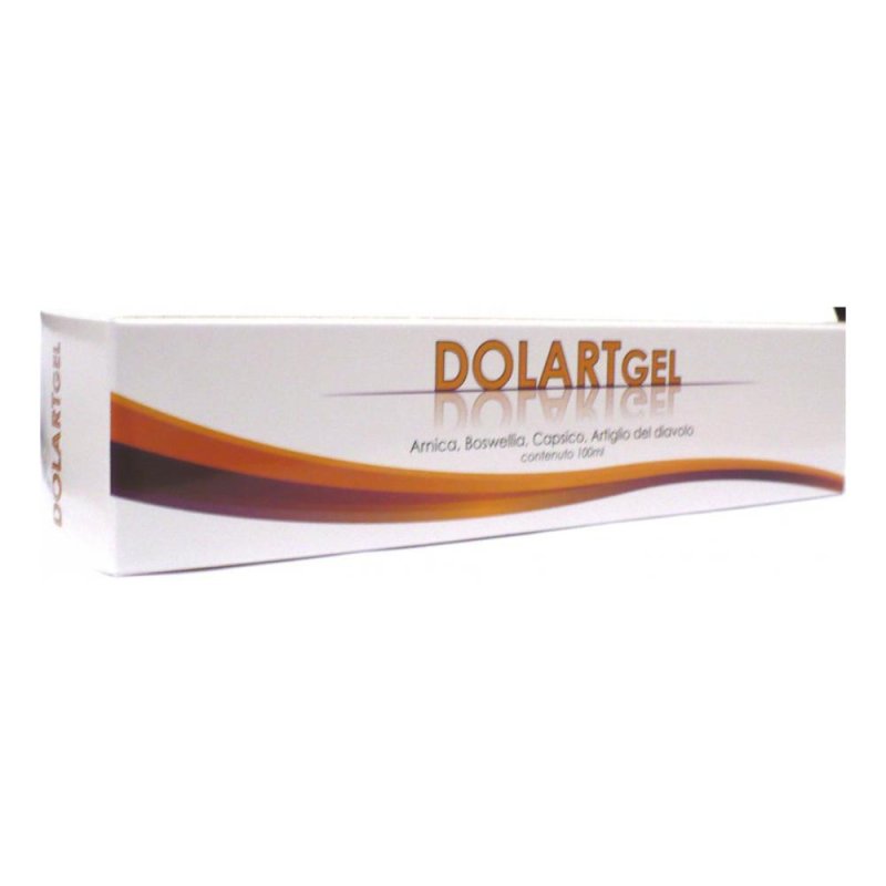 Dolart Gel Antinfiammatorio Antidolorifico 100 Millilitri per Dolori Muscolari e Articolari