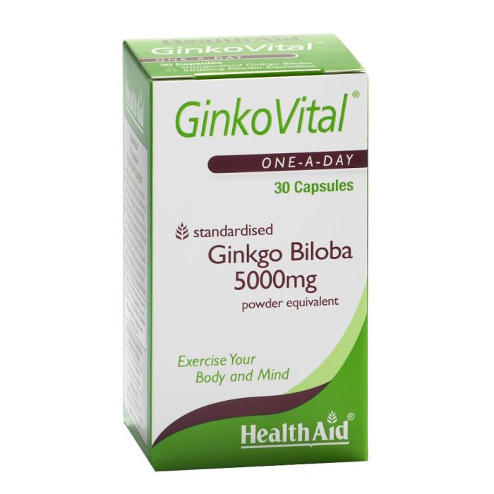 Healthaid Italia Ginkovital 30 Capsule Molli