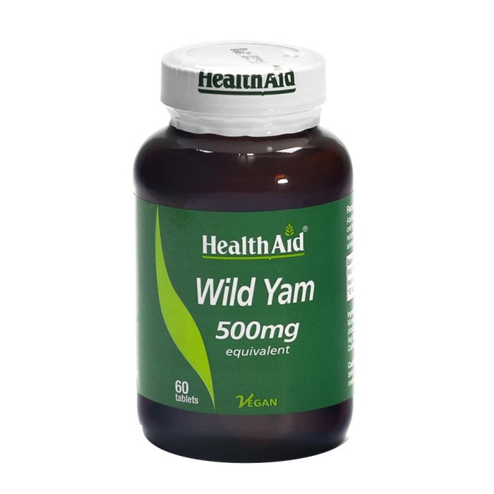 Healthaid Wild Yam Integratore per il Ciclo e la Menopausa 60 Compresse