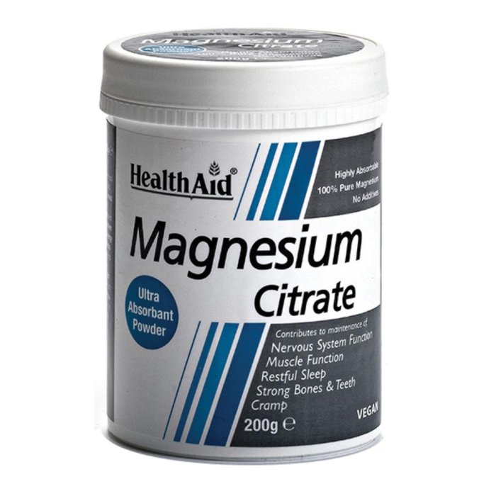 Healthaid Italia Magcitra Magnesio Citrato 60 Cp