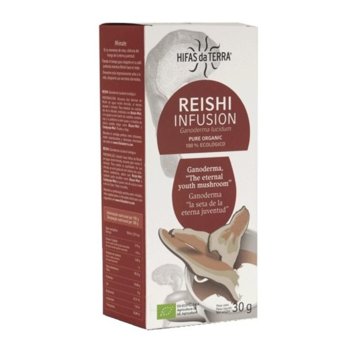 Tisana Reishi Freeland 30 g | Infuso di Funghi Reishi Ganoderma Lucidum per Benessere e Relax