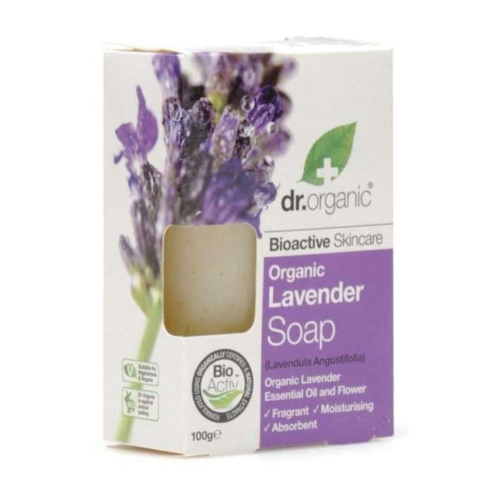 DR ORGANIC LAVENDER SOAP 100G